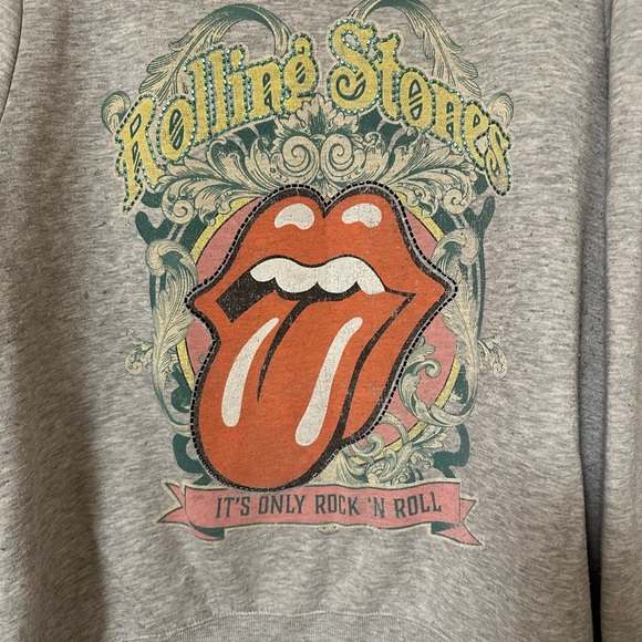 The Rolling Stones Gray Sweatshirt - Picture 2 of 6